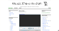 Desktop Screenshot of music.the-erm.com